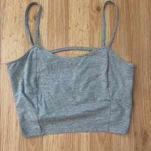 cropped tank top